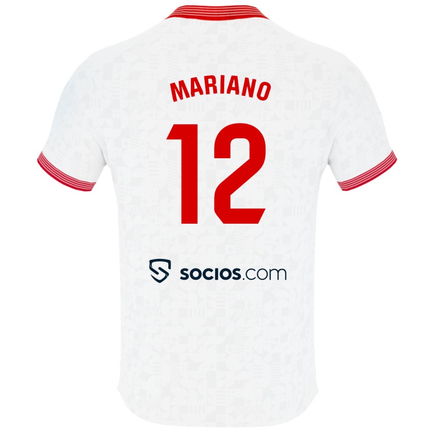 Dámské Mariano Diaz #12 Bílý Domů Hráčské Dresy 2023/24 Dres