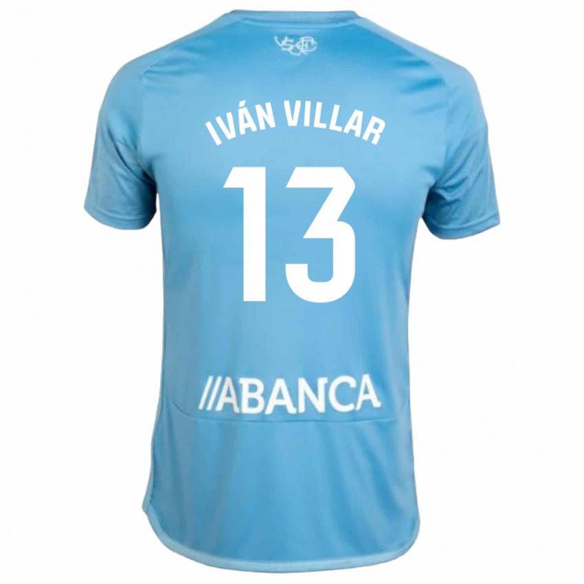 Dámské Ivan Villar #13 Modrý Domů Hráčské Dresy 2023/24 Dres
