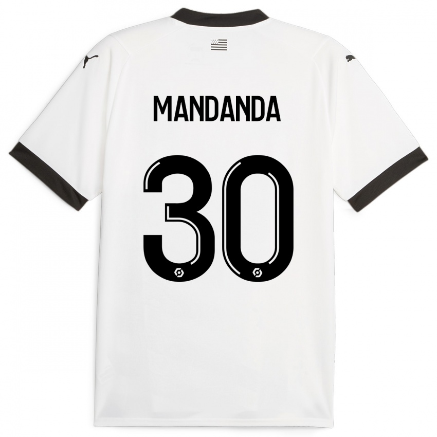 Dámské Steve Mandanda #30 Bílý Daleko Hráčské Dresy 2023/24 Dres