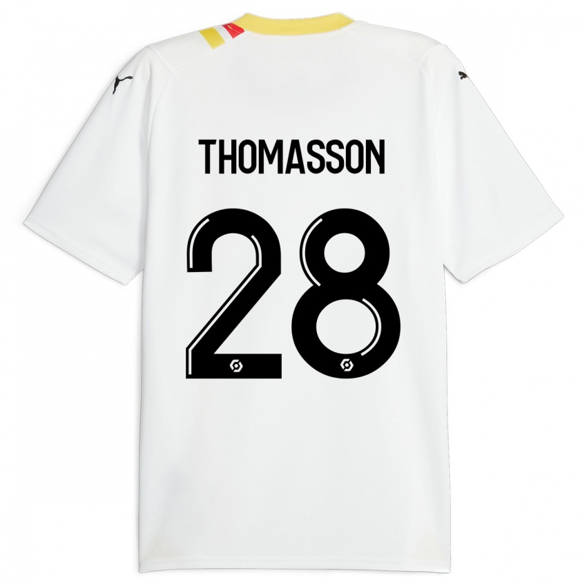 Dámské Adrien Thomasson #28 Černá Daleko Hráčské Dresy 2023/24 Dres