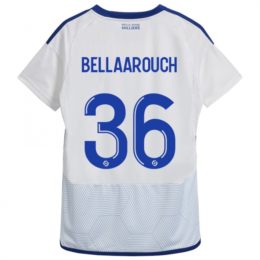 Dámské Alaa Bellaarouch #36 Bílý Daleko Hráčské Dresy 2023/24 Dres