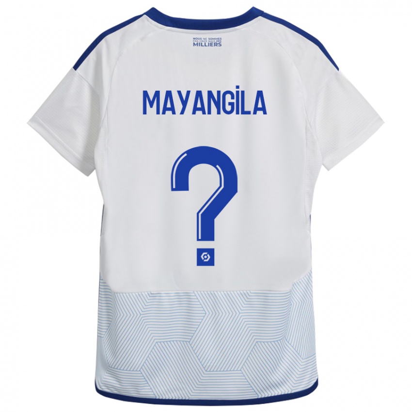 Dámské Ryan Tutu Mayangila #0 Bílý Daleko Hráčské Dresy 2023/24 Dres