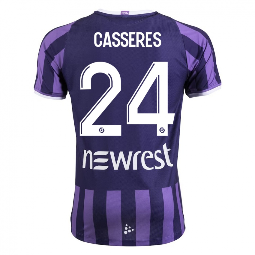 Dámské Cristian Cásseres Jr. #24 Nachový Daleko Hráčské Dresy 2023/24 Dres