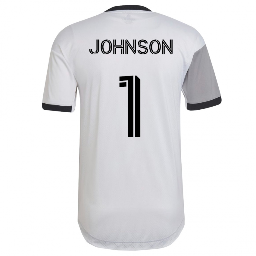 Dámské Sean Johnson #1 Bílý Daleko Hráčské Dresy 2023/24 Dres