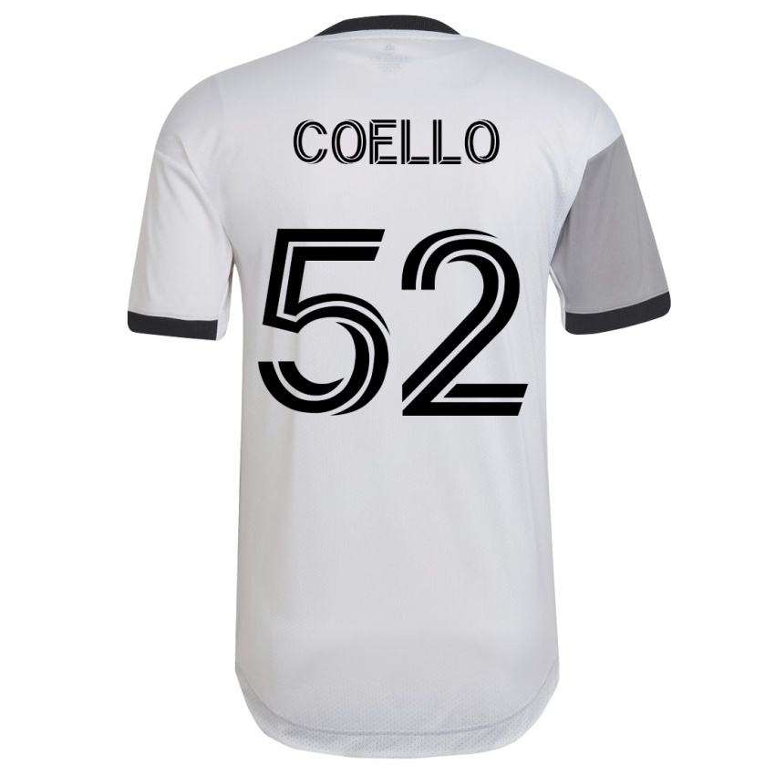 Dámské Alonso Coello #52 Bílý Daleko Hráčské Dresy 2023/24 Dres