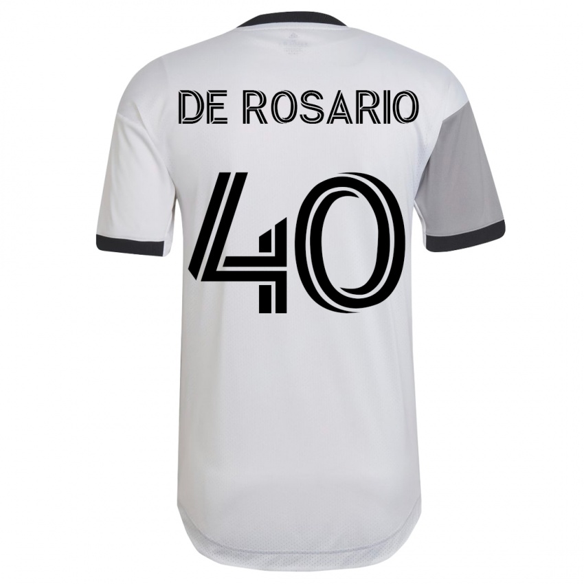 Dámské Adisa De Rosario #40 Bílý Daleko Hráčské Dresy 2023/24 Dres
