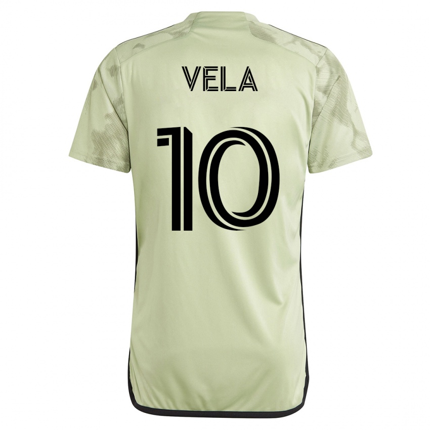 Dámské Carlos Vela #10 Zelená Daleko Hráčské Dresy 2023/24 Dres