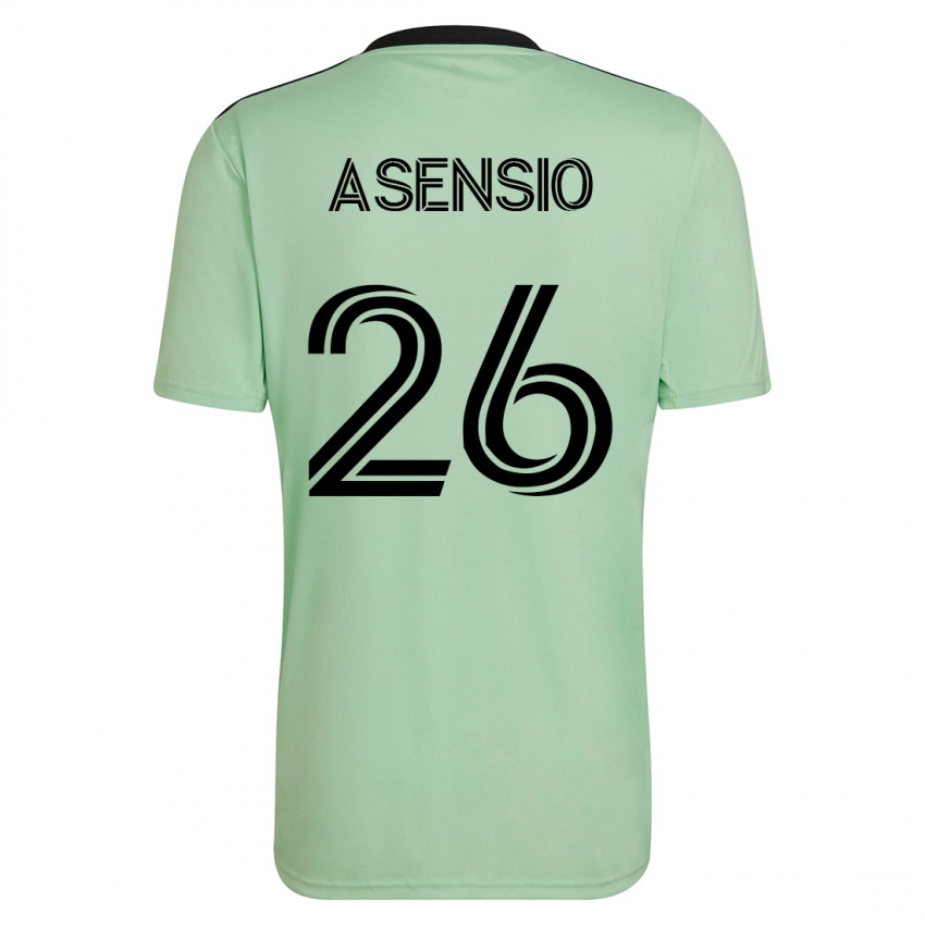 Dámské Charlie Asensio #26 Světle Zelená Daleko Hráčské Dresy 2023/24 Dres