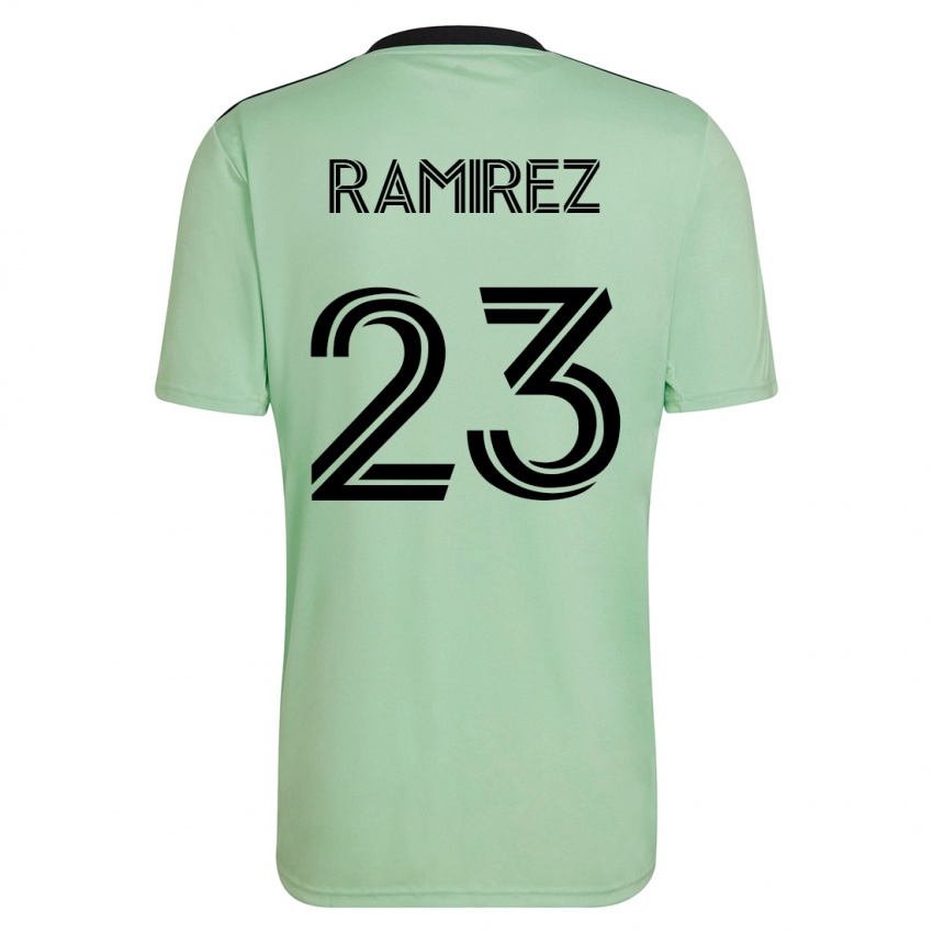 Dámské Alonso Ramírez #23 Světle Zelená Daleko Hráčské Dresy 2023/24 Dres