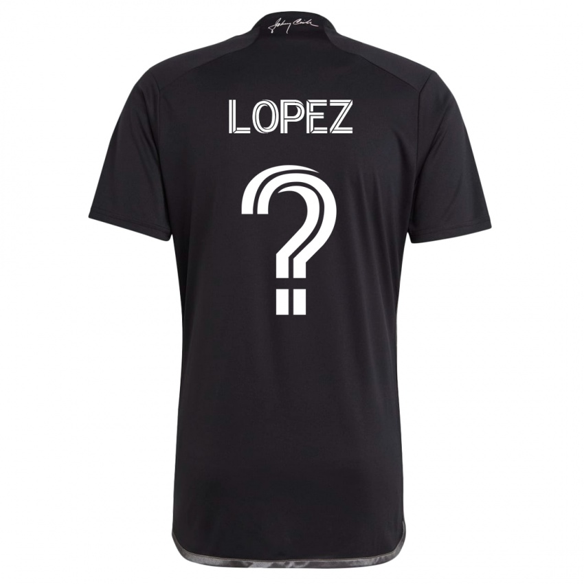 Dámské Alejandro Velazquez-Lopez #0 Černá Daleko Hráčské Dresy 2023/24 Dres
