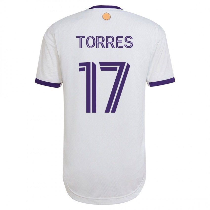 Dámské Facundo Torres #17 Bílý Daleko Hráčské Dresy 2023/24 Dres