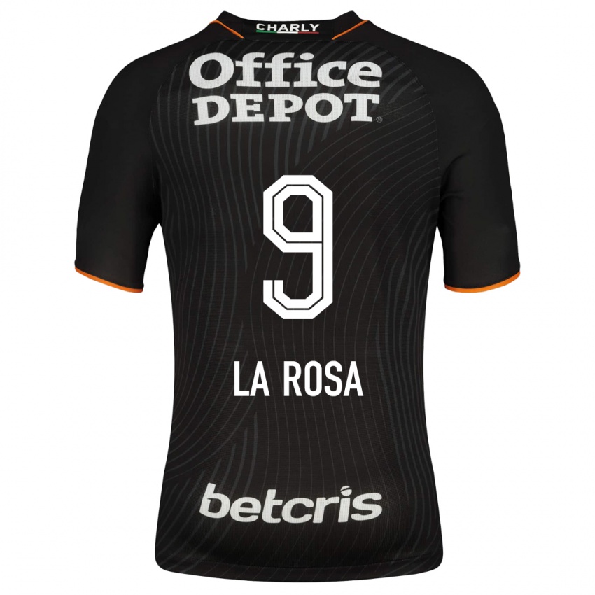 Dámské Roberto De La Rosa #9 Černá Daleko Hráčské Dresy 2023/24 Dres