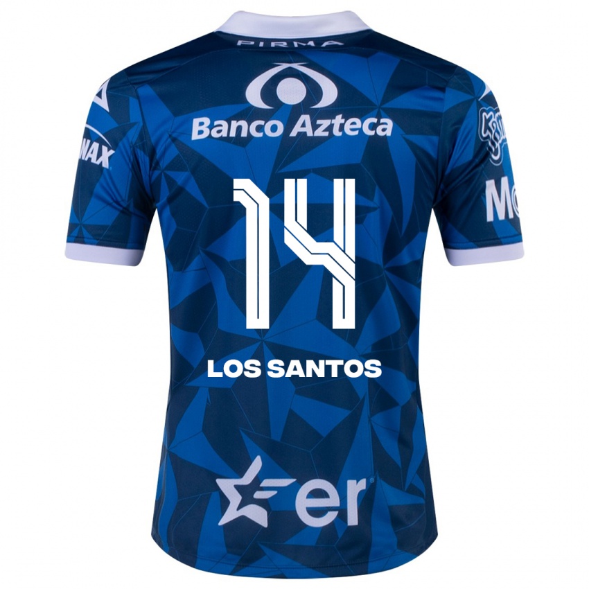 Dámské Lucas De Los Santos #14 Modrý Daleko Hráčské Dresy 2023/24 Dres