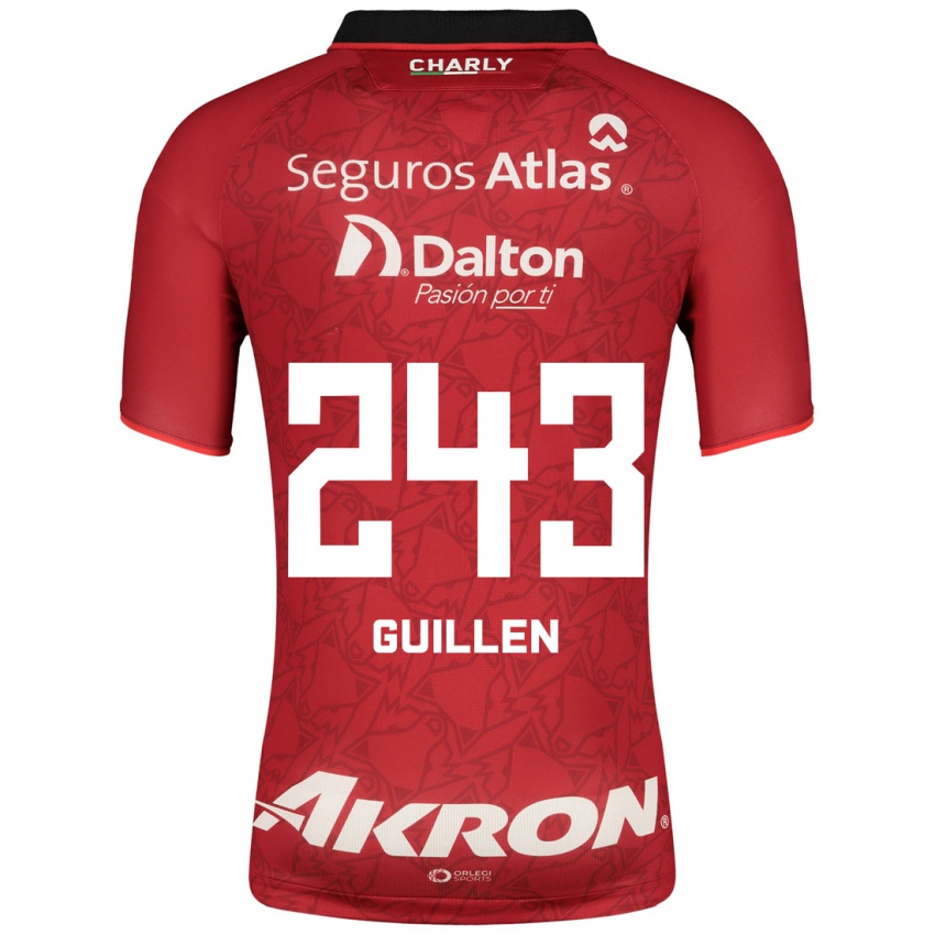 Dámské Jesús Guillén #243 Červené Daleko Hráčské Dresy 2023/24 Dres