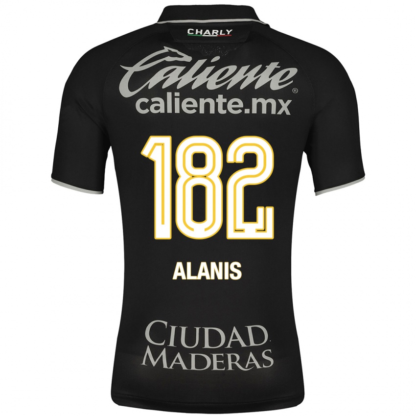 Dámské Alejandro Alanís #182 Černá Daleko Hráčské Dresy 2023/24 Dres