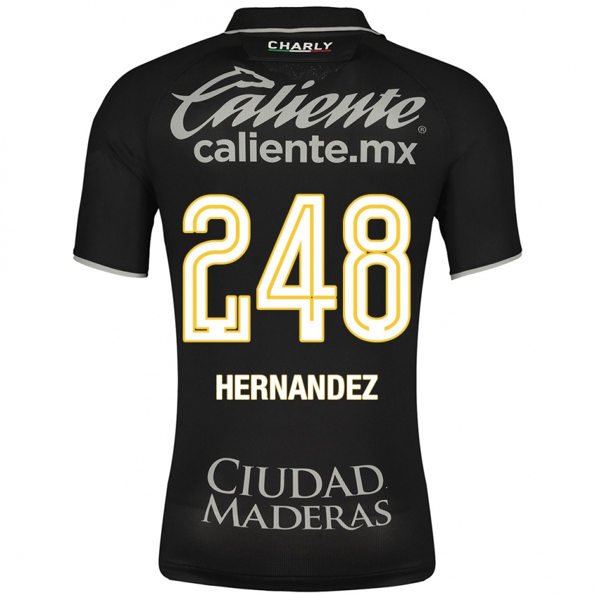 Dámské Fernando Hernández #248 Černá Daleko Hráčské Dresy 2023/24 Dres