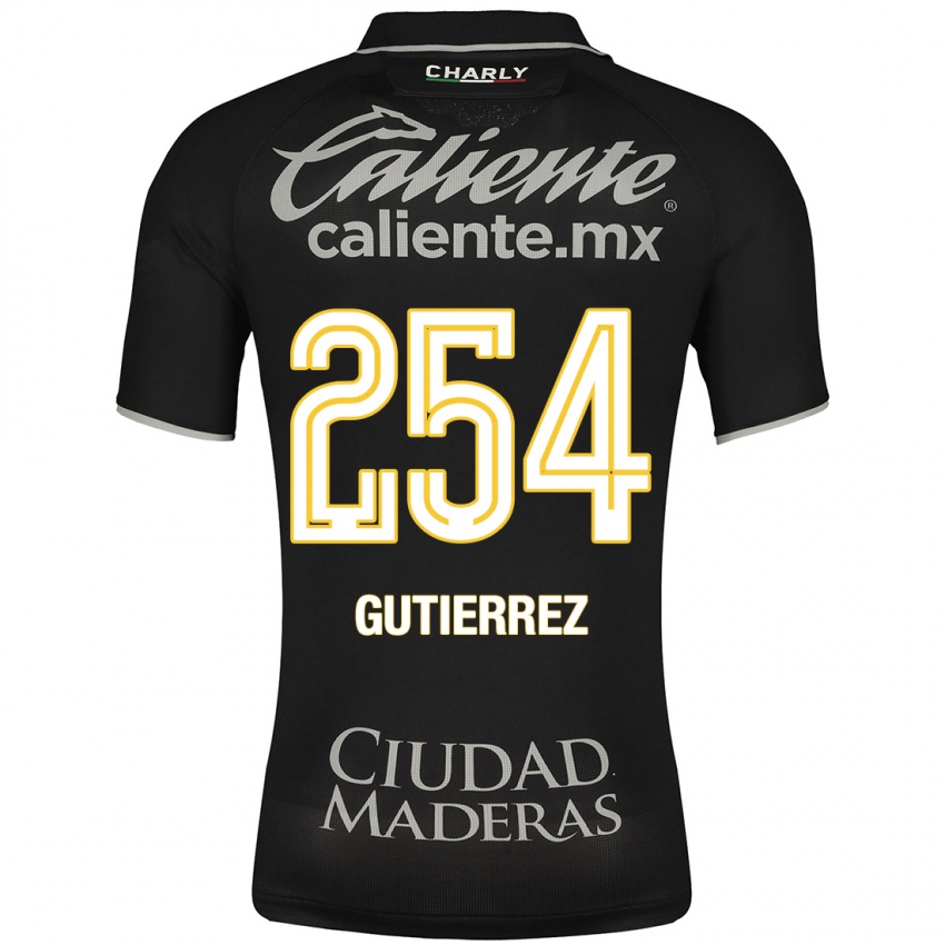Dámské Alan Gutiérrez #254 Černá Daleko Hráčské Dresy 2023/24 Dres
