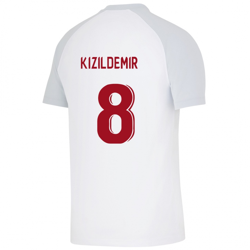 Dámské Berk Kizildemir #8 Bílý Daleko Hráčské Dresy 2023/24 Dres