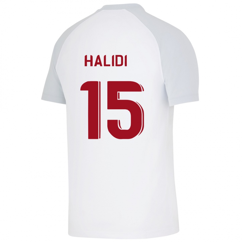 Dámské Isa Halidi #15 Bílý Daleko Hráčské Dresy 2023/24 Dres