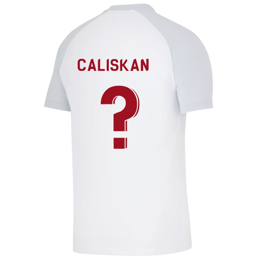 Dámské Mahmuthan Caliskan #0 Bílý Daleko Hráčské Dresy 2023/24 Dres