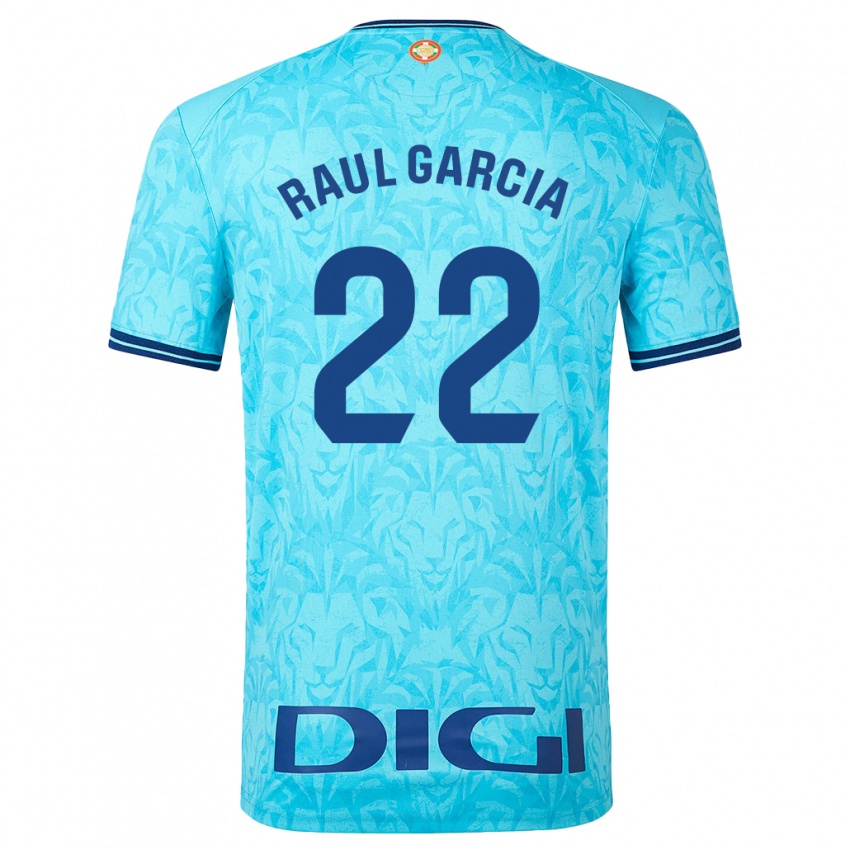 Dámské Raul Garcia #22 Modrá Obloha Daleko Hráčské Dresy 2023/24 Dres