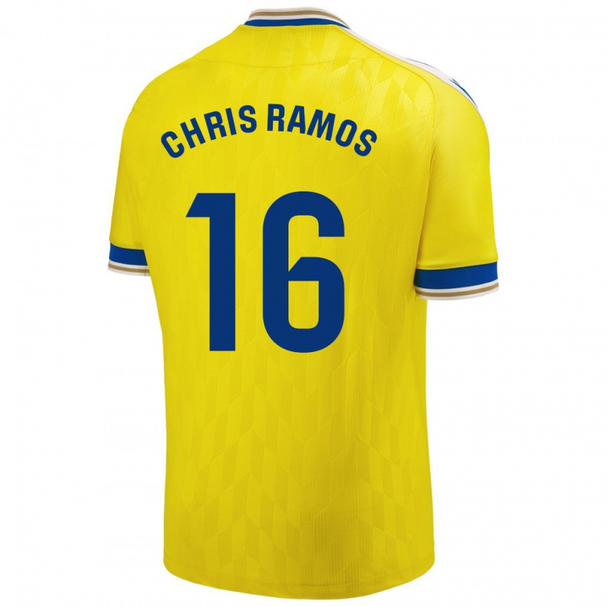 Dětské Chris Ramos #16 Žlutá Domů Hráčské Dresy 2023/24 Dres