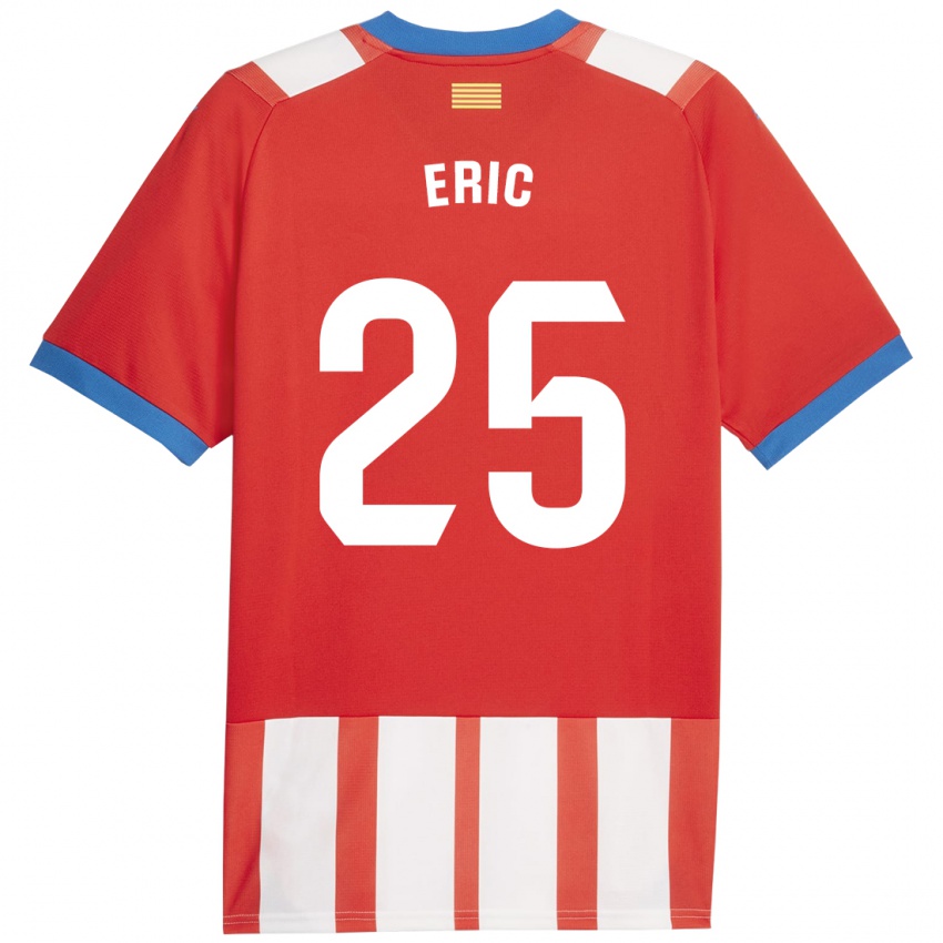 Dětské Eric Garcia #25 Červená Bílá Domů Hráčské Dresy 2023/24 Dres