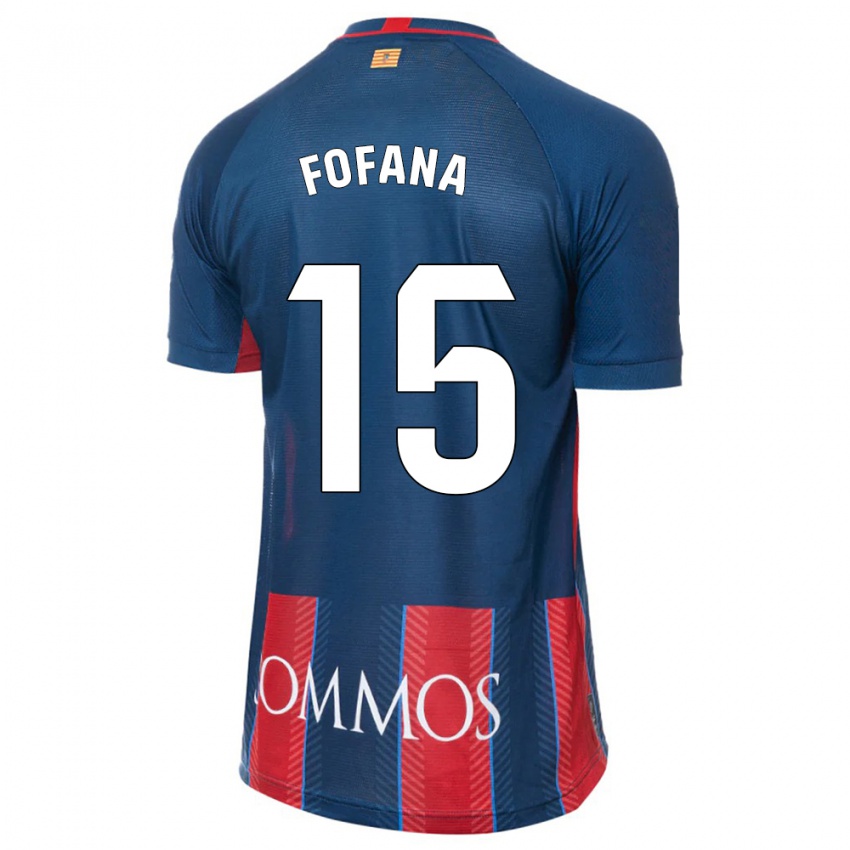 Dětské Fadia Fofana #15 Námořnictvo Domů Hráčské Dresy 2023/24 Dres