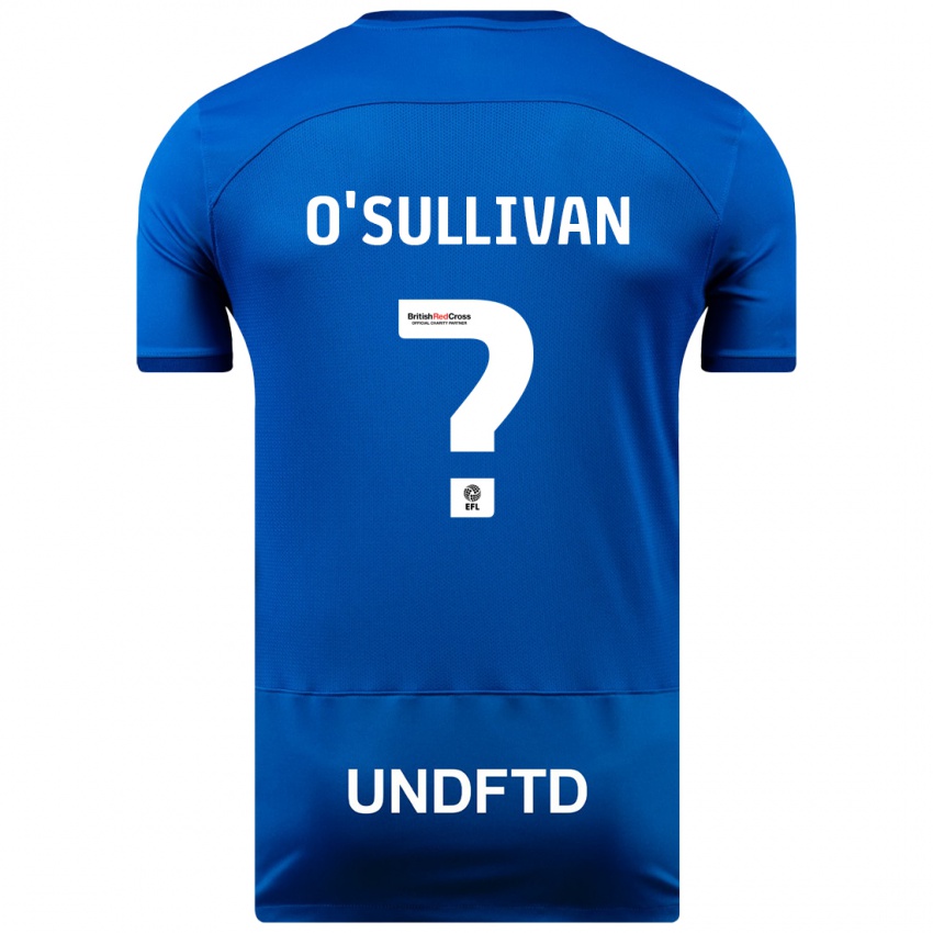 Dětské William O'sullivan #0 Modrý Domů Hráčské Dresy 2023/24 Dres