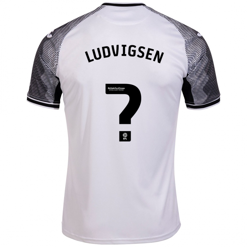 Dětské Kai Ludvigsen #0 Bílý Domů Hráčské Dresy 2023/24 Dres