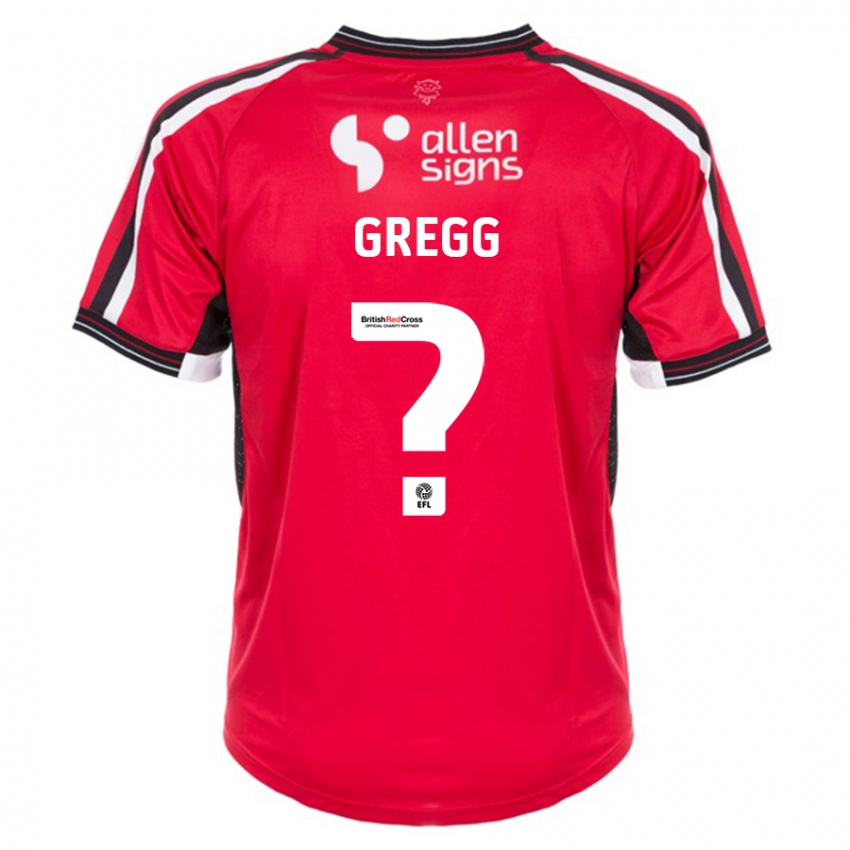 Dětské Morgan Worsfold-Gregg #0 Červené Domů Hráčské Dresy 2023/24 Dres