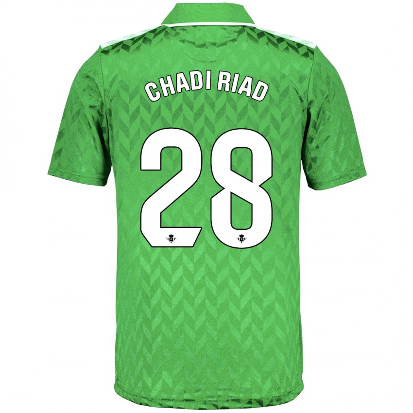 Dětské Chadi Riad #28 Zelená Daleko Hráčské Dresy 2023/24 Dres