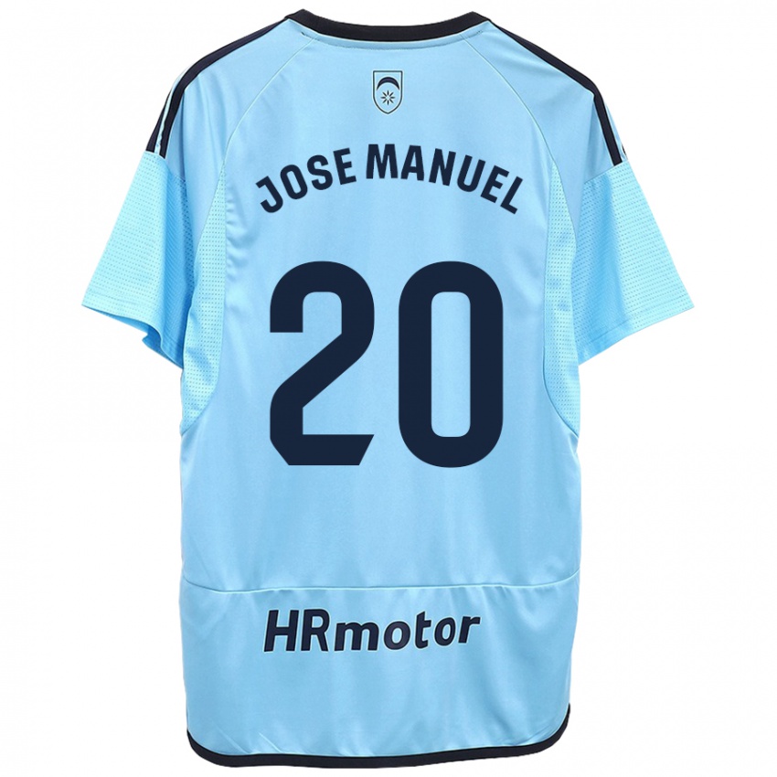 Dětské José Manuel Arnáiz #20 Modrý Daleko Hráčské Dresy 2023/24 Dres