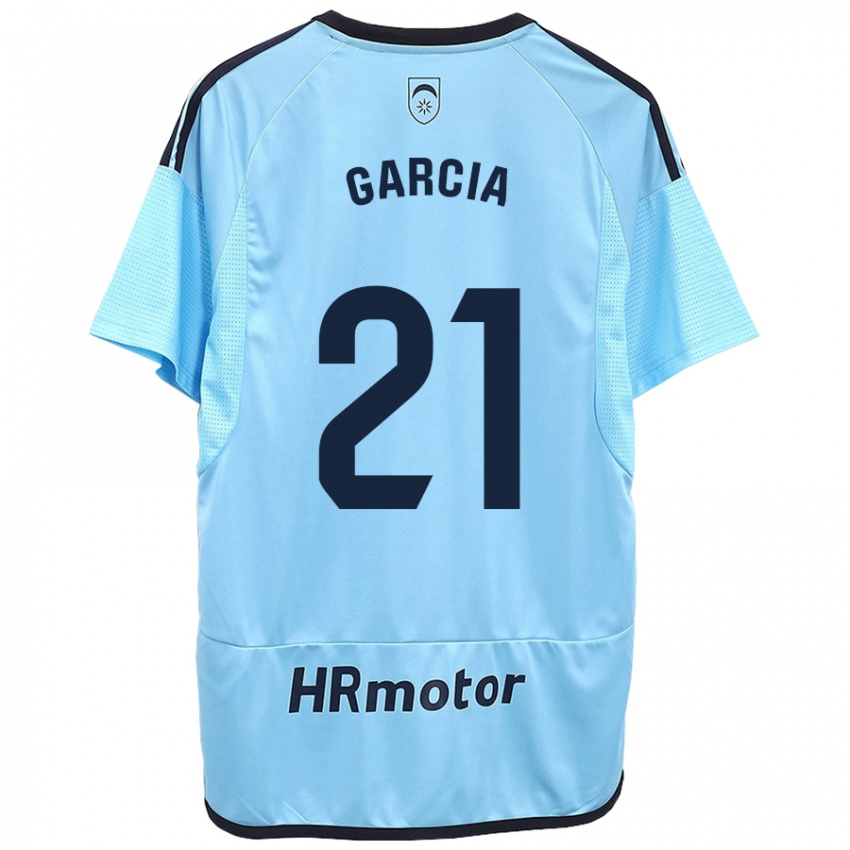 Dětské Jon García #21 Modrý Daleko Hráčské Dresy 2023/24 Dres