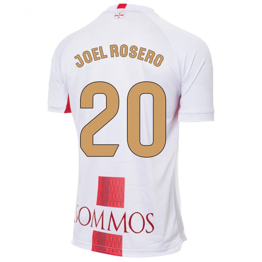 Dětské Alexis Joel Rosero #20 Bílý Daleko Hráčské Dresy 2023/24 Dres