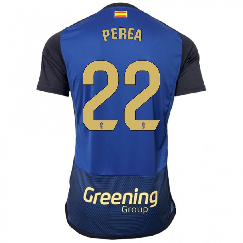 Dětské Alberto Perea #22 Námořnictvo Daleko Hráčské Dresy 2023/24 Dres