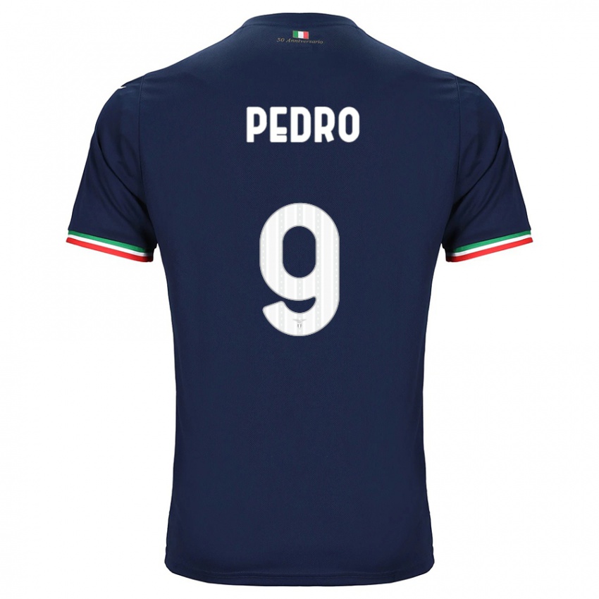 Dětské Pedro #9 Námořnictvo Daleko Hráčské Dresy 2023/24 Dres