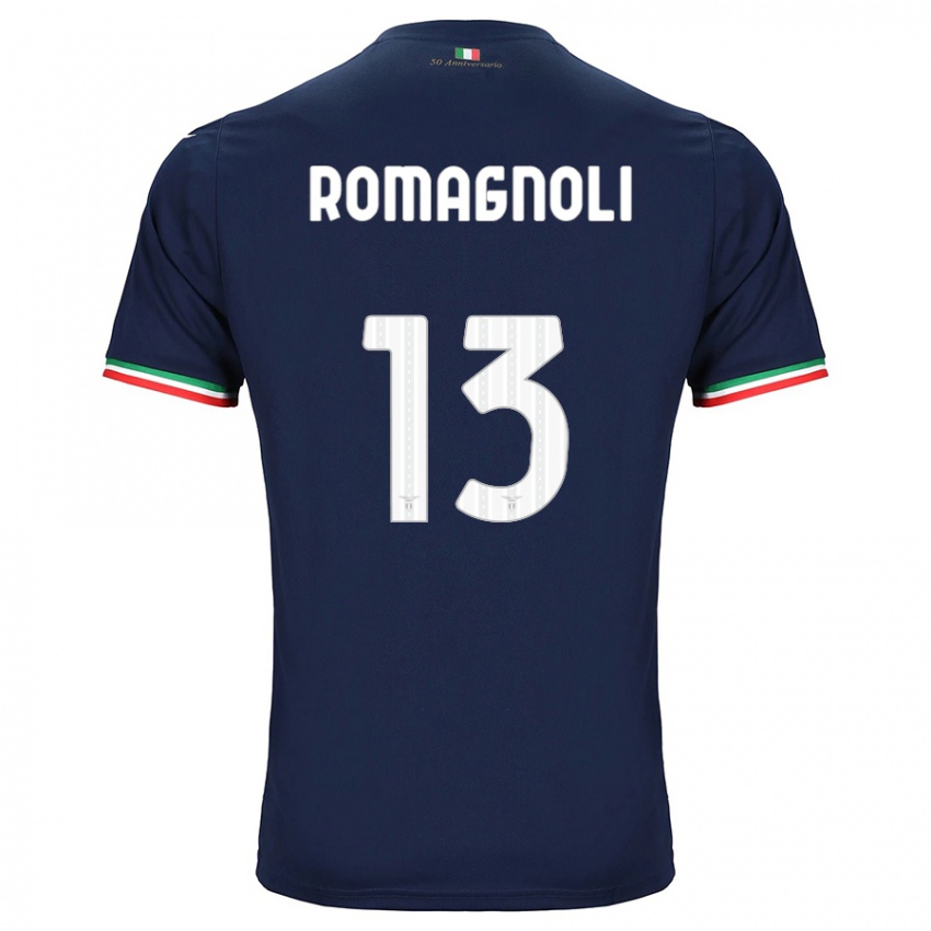 Dětské Alessio Romagnoli #13 Námořnictvo Daleko Hráčské Dresy 2023/24 Dres