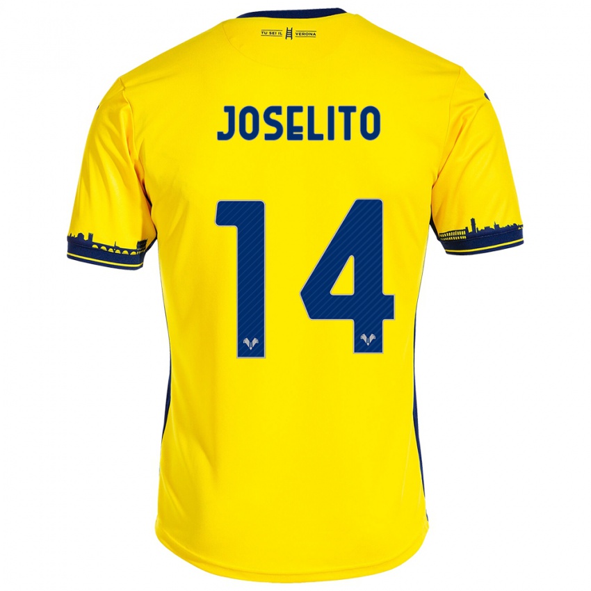 Dětské Joselito #14 Žlutá Daleko Hráčské Dresy 2023/24 Dres