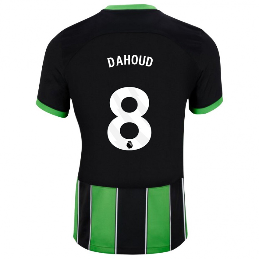Dětské Mahmoud Dahoud #8 Černá Zelená Daleko Hráčské Dresy 2023/24 Dres