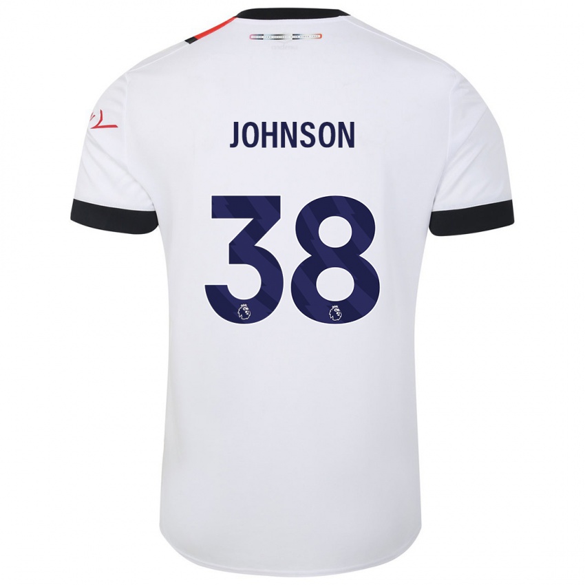 Dětské Joe Johnson #38 Bílý Daleko Hráčské Dresy 2023/24 Dres