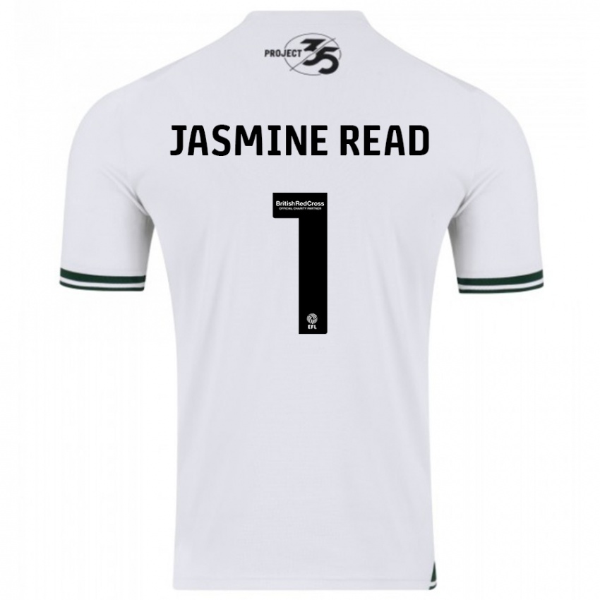 Dětské Jasmine Read #1 Bílý Daleko Hráčské Dresy 2023/24 Dres
