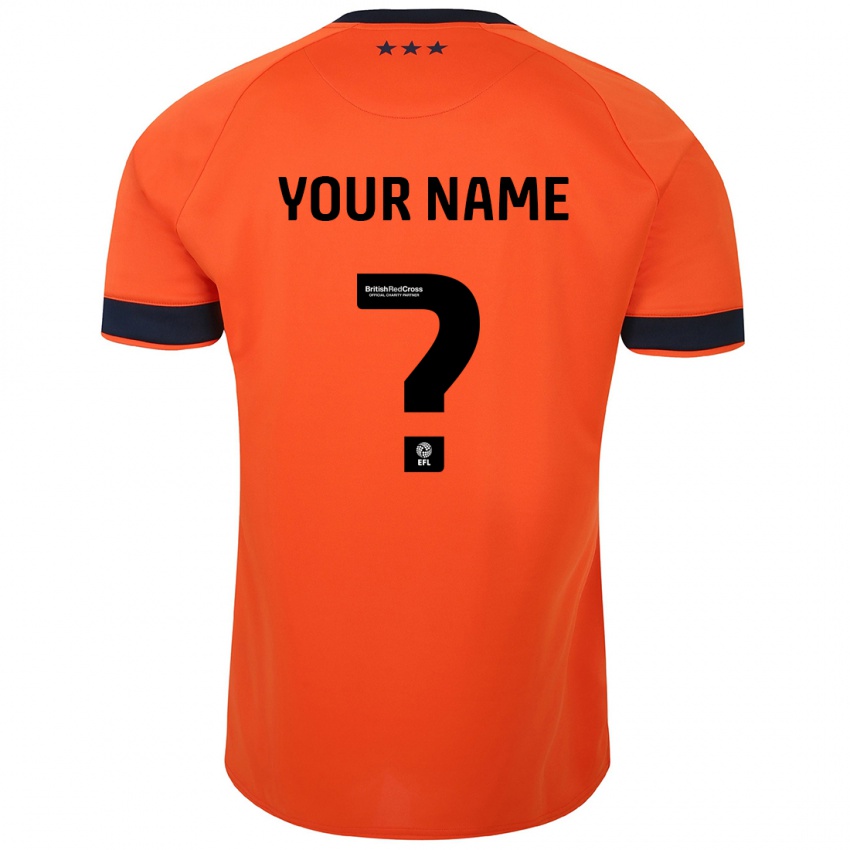 Dětské Tvé Jméno #0 Oranžový Daleko Hráčské Dresy 2023/24 Dres