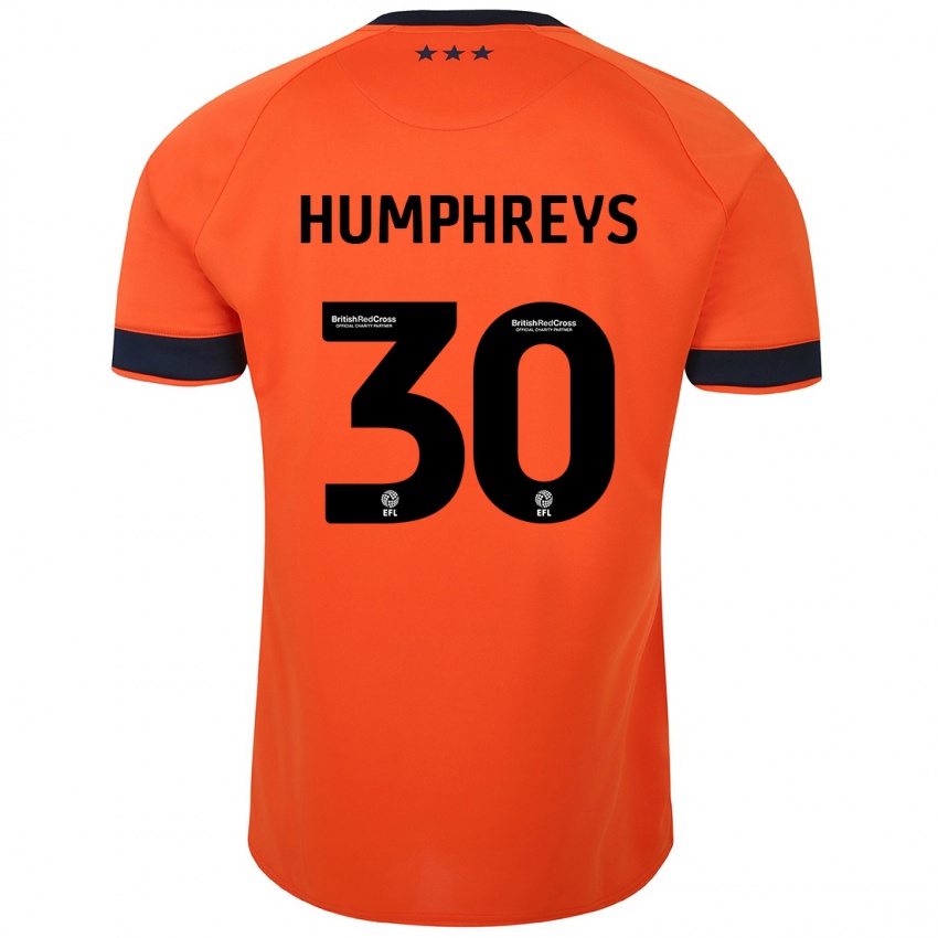 Dětské Cameron Humphreys #30 Oranžový Daleko Hráčské Dresy 2023/24 Dres