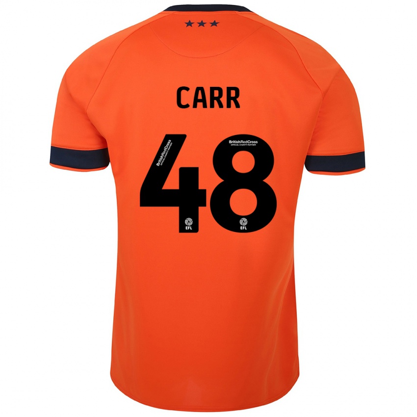 Dětské Ryan Carr #48 Oranžový Daleko Hráčské Dresy 2023/24 Dres
