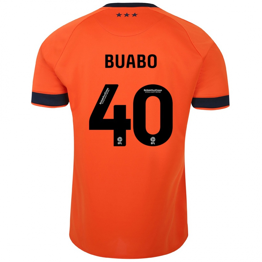 Dětské Gerard Buabo #40 Oranžový Daleko Hráčské Dresy 2023/24 Dres