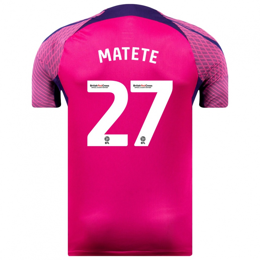 Dětské Jay Matete #27 Nachový Daleko Hráčské Dresy 2023/24 Dres