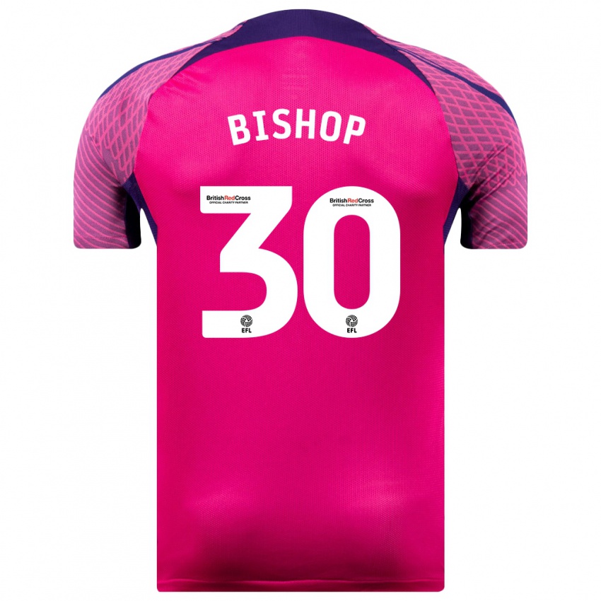 Dětské Nathan Bishop #30 Nachový Daleko Hráčské Dresy 2023/24 Dres