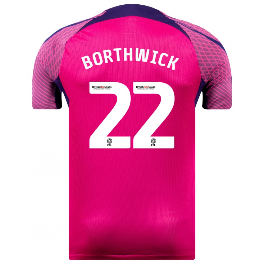 Dětské Megan Borthwick #22 Nachový Daleko Hráčské Dresy 2023/24 Dres