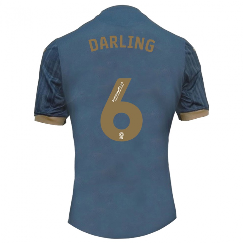 Dětské Harry Darling #6 Tmavě Modrozelená Daleko Hráčské Dresy 2023/24 Dres